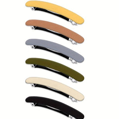 6pcs Colorful Hair Clips for Fine and Medium Thick Hair