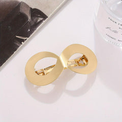 8 Shaped Hair Clip Metal French Barrette Hair Accessories