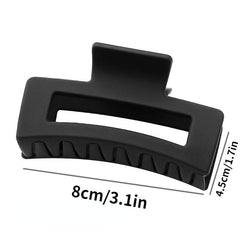 Geometric Hair Claw Clip Nonslip Ponytail Holder