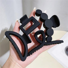 Geometric Hair Claw Clip Nonslip Ponytail Holder
