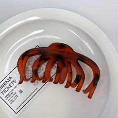 4pcs Large Claw Clip Octopus Clip For Thick Curly Hair Style