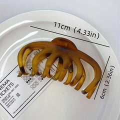 4pcs Large Claw Clip Octopus Clip For Thick Curly Hair Style