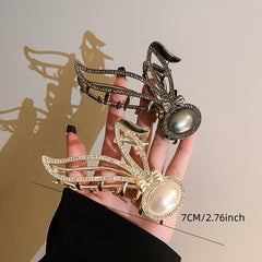 Women's Bunny Hair Claw Clips Strong Hold Grip Hair Jaw Clip For Thick Hair