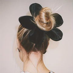 Big Flower Hair Tie Elastic Hair Ropes Women's Hair Accessories