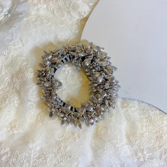 Vintage Ponytail Leather Hair Tie Bun Hair Accessories