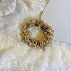 Vintage Ponytail Leather Hair Tie Bun Hair Accessories