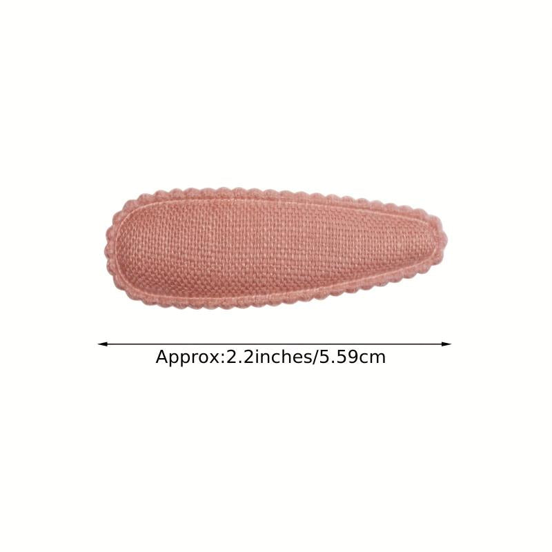 18pcs Plush Hair Clip for Side Bang Braids Girls Hair Clip