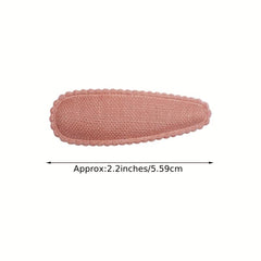 18pcs Plush Hair Clip for Side Bang Braids Girls Hair Clip