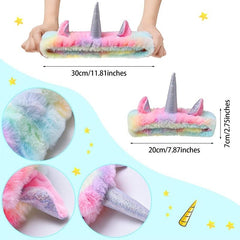 Unicorn Hair Holder Headband Elastic Turban Hair Accessories