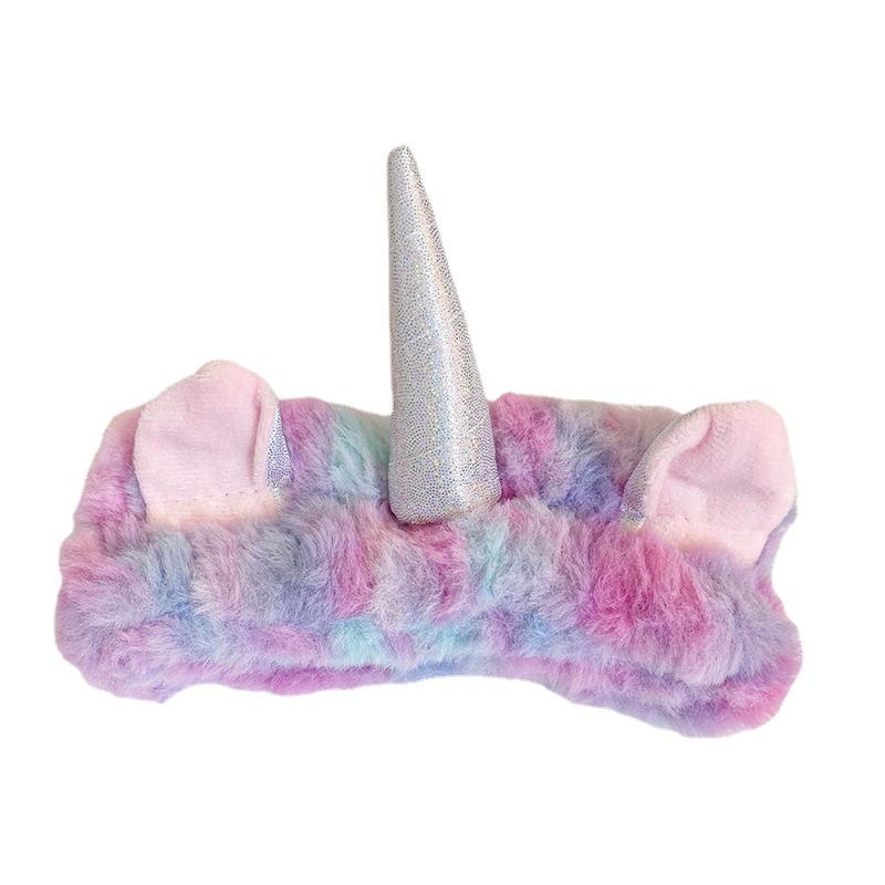 Unicorn Hair Holder Headband Elastic Turban Hair Accessories
