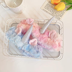 Unicorn Hair Holder Headband Elastic Turban Hair Accessories