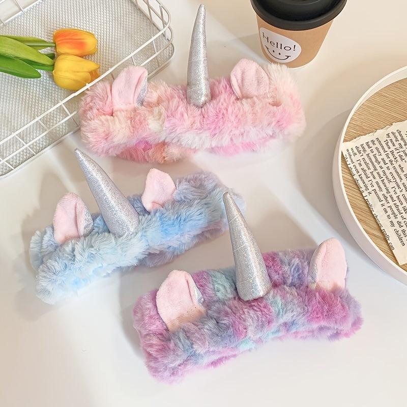 Unicorn Hair Holder Headband Elastic Turban Hair Accessories
