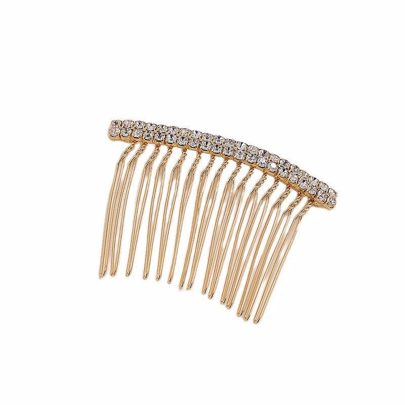 Rhinestone Decor Hair Comb Bridal Wedding Headwear Hair Accessory