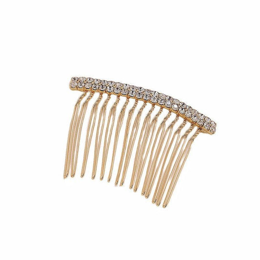 Rhinestone Decor Hair Comb Bridal Wedding Headwear Hair Accessory