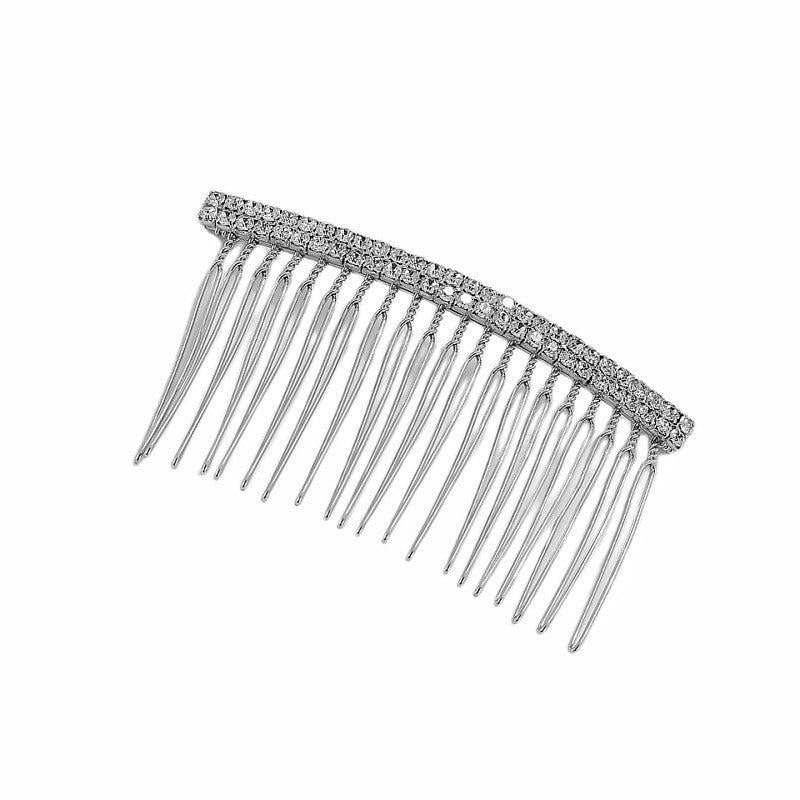 Rhinestone Decor Hair Comb Bridal Wedding Headwear Hair Accessory