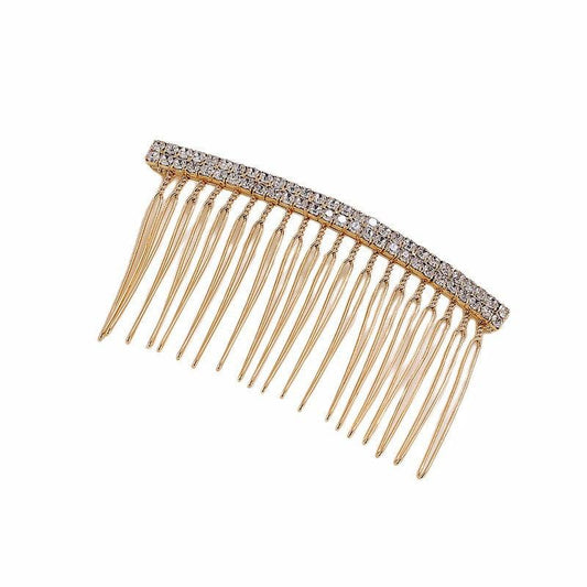 Rhinestone Decor Hair Comb Bridal Wedding Headwear Hair Accessory