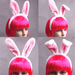 Colorful Rabbit Ears Headband for Easter Cosplay