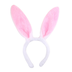 Colorful Rabbit Ears Headband for Easter Cosplay