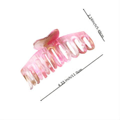Large Colorful Hair Claws Non-slip Butterfly Clips for Women