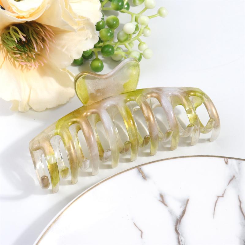 Large Colorful Hair Claws Non-slip Butterfly Clips for Women