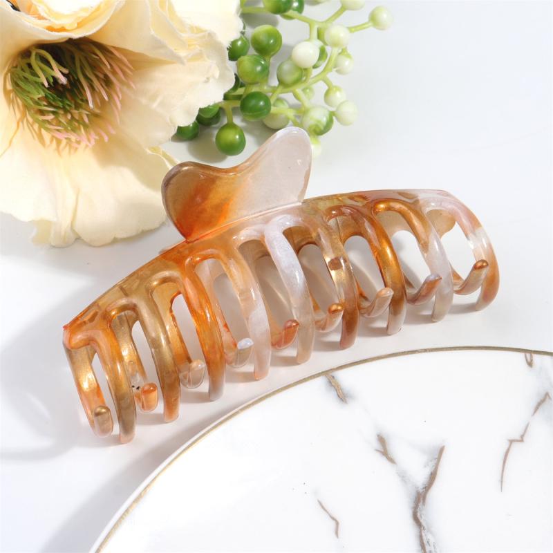 Large Colorful Hair Claws Non-slip Butterfly Clips for Women