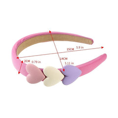 Ethnic Style Wide Headband Colorful Non Slip Hair Accessories