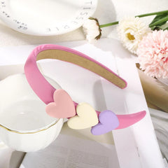 Ethnic Style Wide Headband Colorful Non Slip Hair Accessories