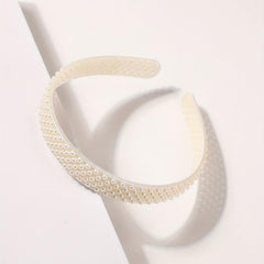 Faux Pearl Decor Headband Sweet Headdress Hair Accessories