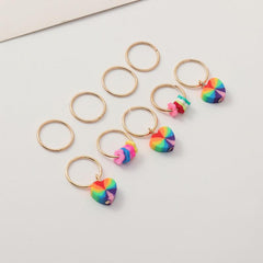 Flower Charm Hair Braid Clips Dreadlock Charms Clip