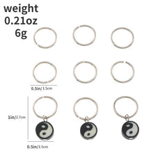Flower Charm Hair Braid Clips Dreadlock Charms Clip