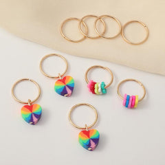 Flower Charm Hair Braid Clips Dreadlock Charms Clip