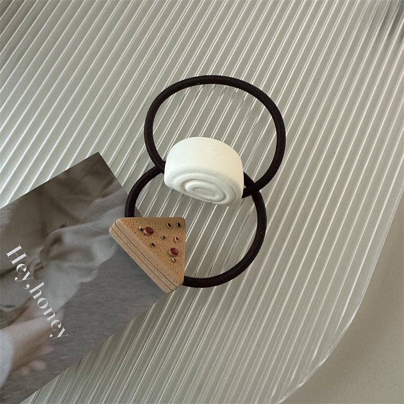 Cute Steamed Buns Hair Tie for Girls