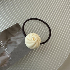 Cute Steamed Buns Hair Tie for Girls