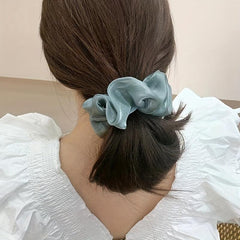 Satin Large Scrunchie Ponytail Hair Tie