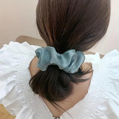 Satin Large Scrunchie Ponytail Hair Tie