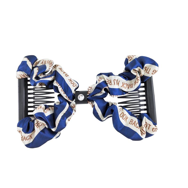 Elastic Silk Satin Magic Hair Combs Easy Combs Clips For Women