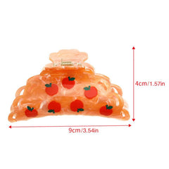 Fruit Hair Claw Clips Large Sweet Styling Accessories 1pc