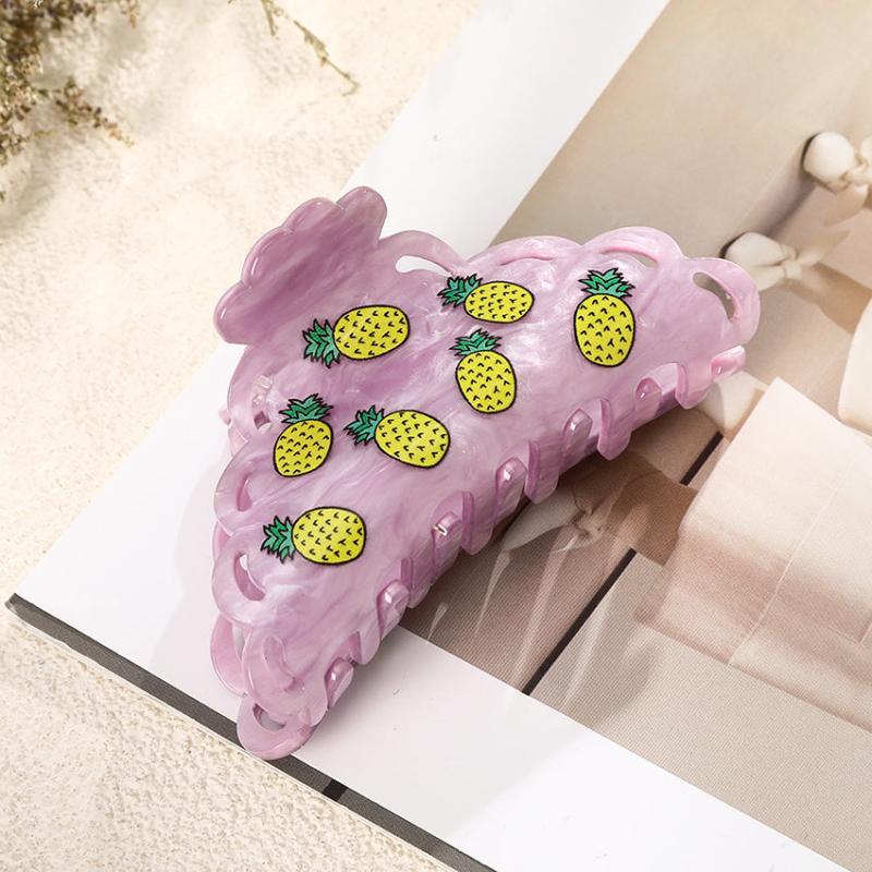 Fruit Hair Claw Clips Large Sweet Styling Accessories 1pc