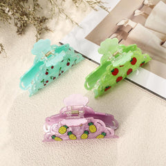 Fruit Hair Claw Clips Large Sweet Styling Accessories 1pc