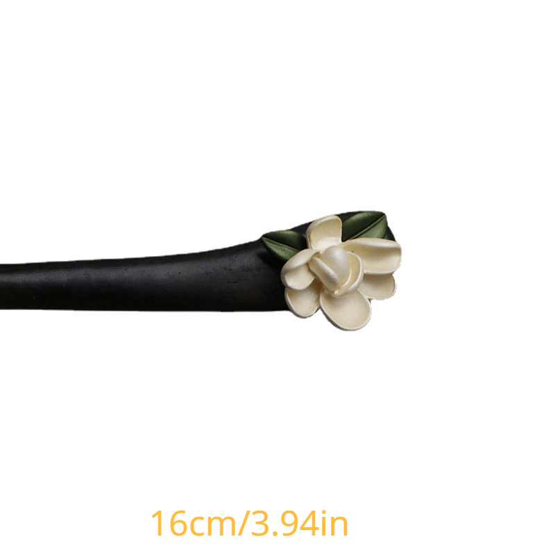 Wooden Flower Hairpin Hair Stick Chinese Style Hair Accessories