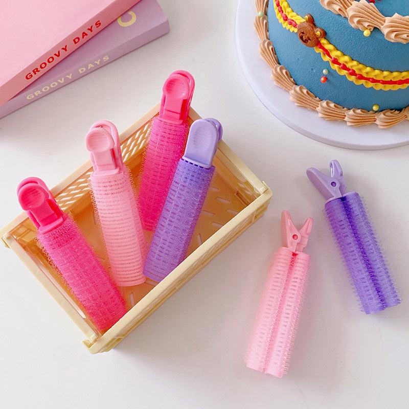 Fluffy Hairpin for Fixed Curling Hair