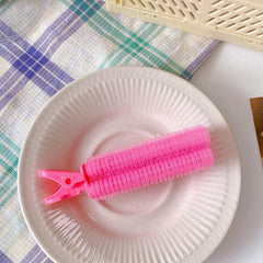 Fluffy Hairpin for Fixed Curling Hair