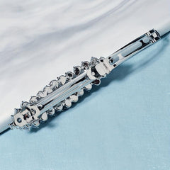 Rhinestone Hair Clip French Barrette Head Jewelry
