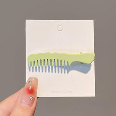 Comb Shape Hair Clip Non-slip Duck Billed Clip Hair Accessories