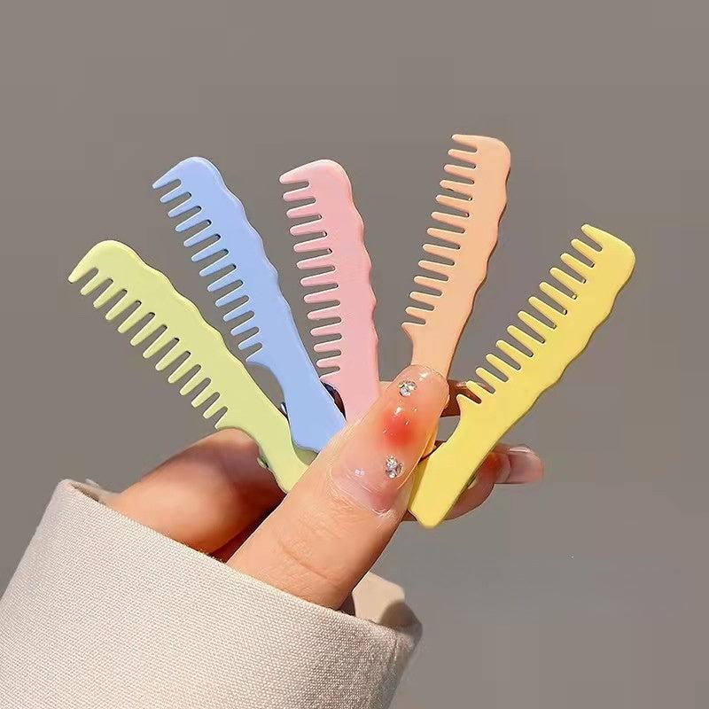 Comb Shape Hair Clip Non-slip Duck Billed Clip Hair Accessories