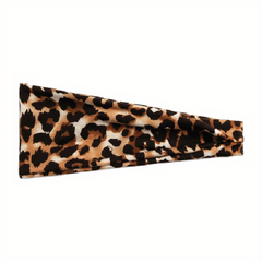 Floral Sports Sweatband Leopard Snake Headband