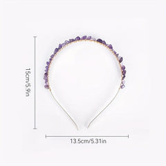 Crystal Vintage Style Headband Metal Headress Hair Accessories