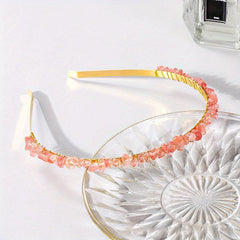 Crystal Vintage Style Headband Metal Headress Hair Accessories