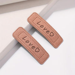 2pcs Candy Frosted Hair Clip for Women Girls