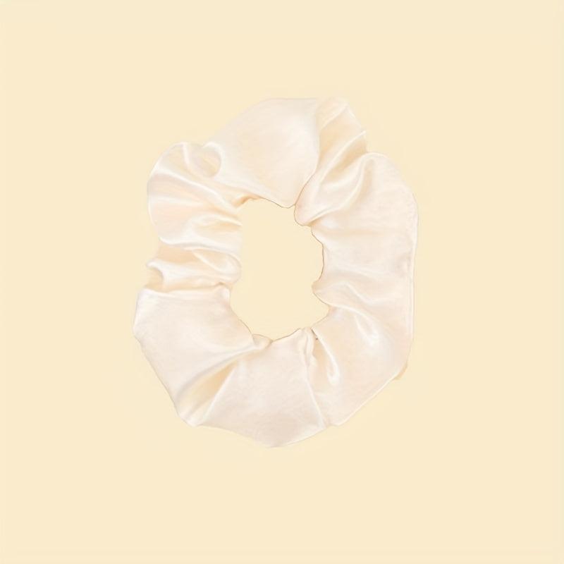6Pcs Girls Large Hair Tie Scrunchie Elastic Bands Ponytail Hair Accessories